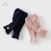 Girls Knitted Pants – Thick Plush Winter Style